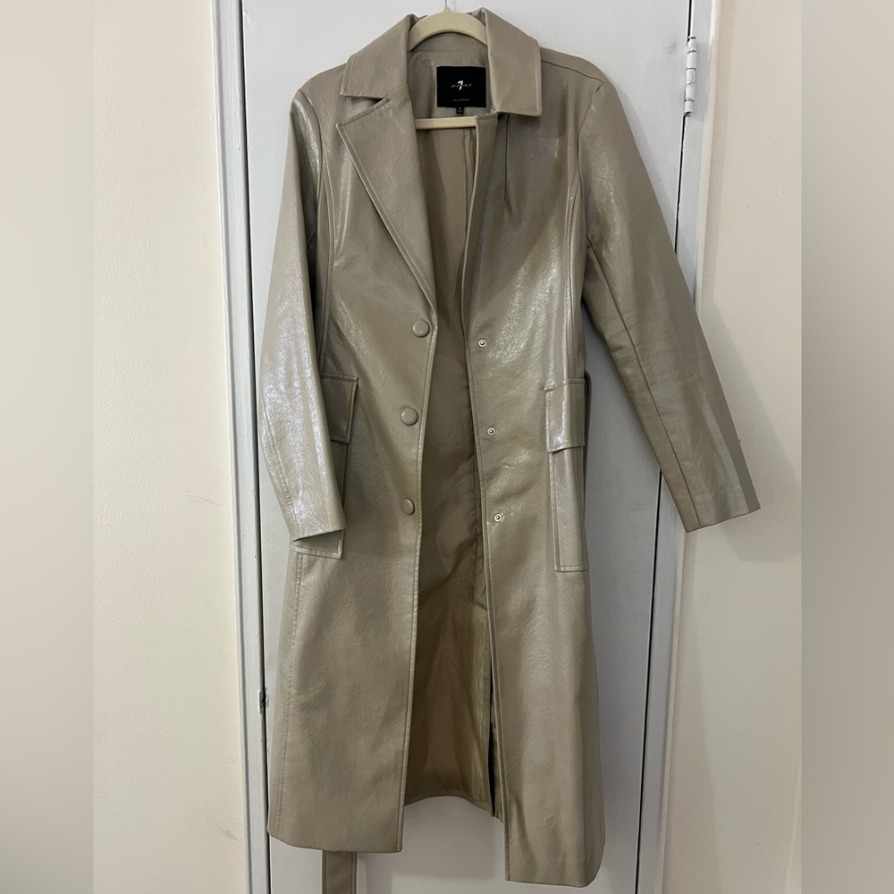 Leather Trench Coat